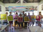 โครงการเสริมทักษะการจัดทำผ้าบาติก