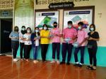 อบต.โคกยางร่วมกับสภาเด็กและเยาวชนร่วมรณรงค์ป้องกันการระบาดขอ