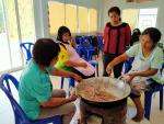 ภาพกิจกรรมโครงการฝึกทักษะอาชีพ หลักสูตรทำขนม